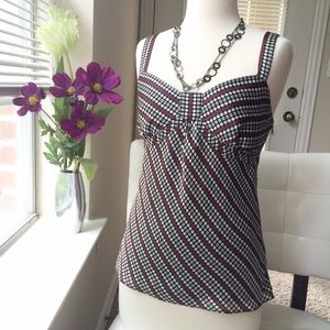 Ann Taylor LOFT silky lined work cami